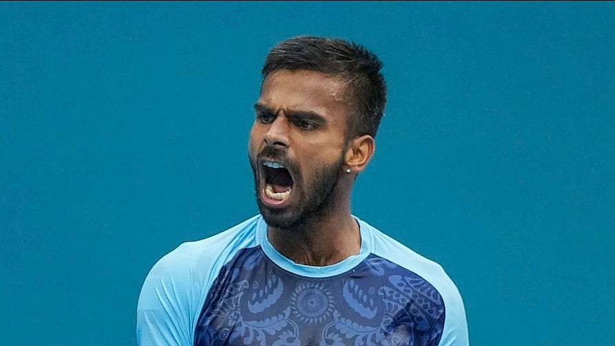 Photo: X/ @nagalsumit : Indian tennis player Sumit Nagal bows out of the Nordea Open 2024 men's doubles event.
